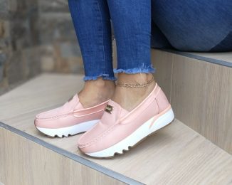 Zapatos de moda rosados
